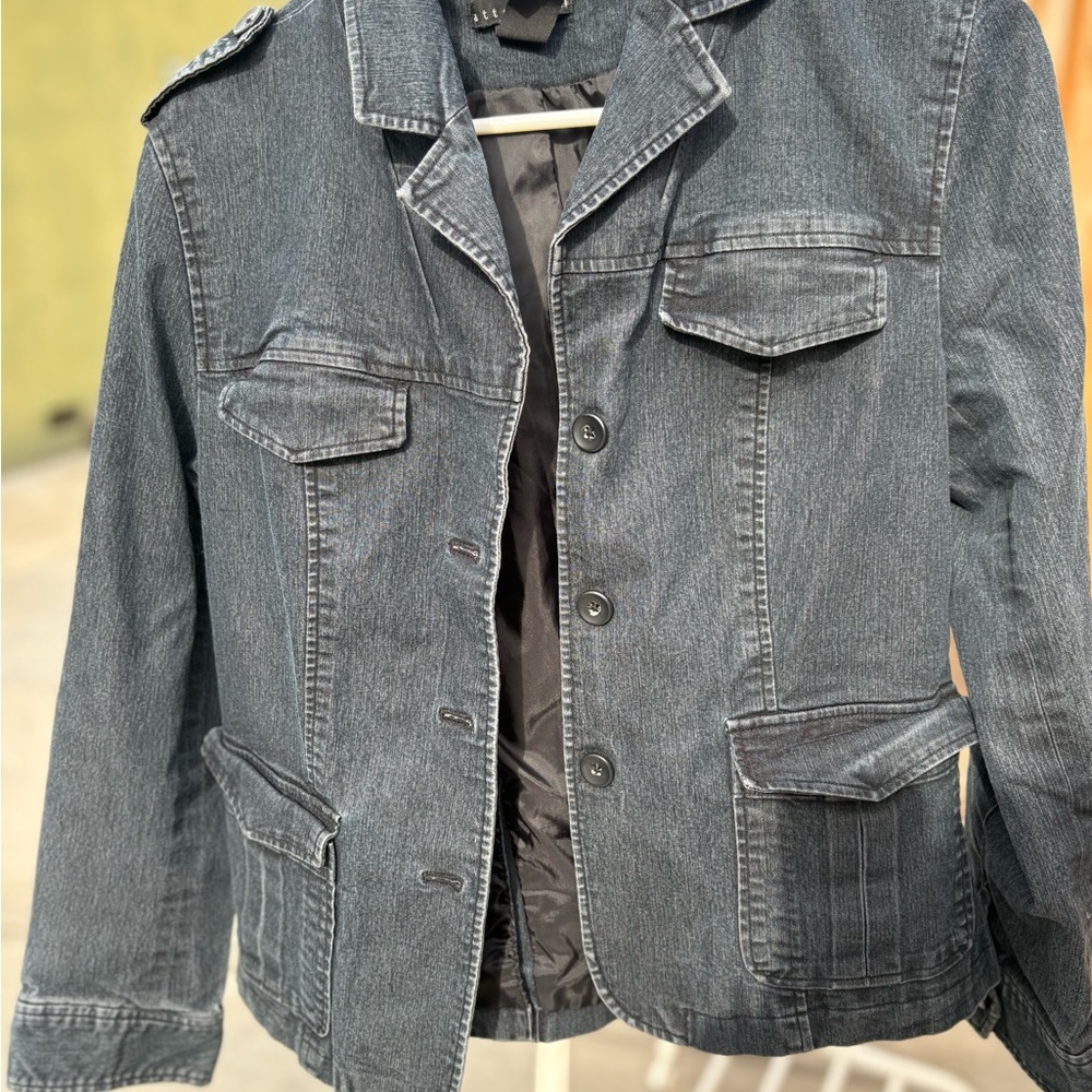 Attention Charcoal Gray Jacket